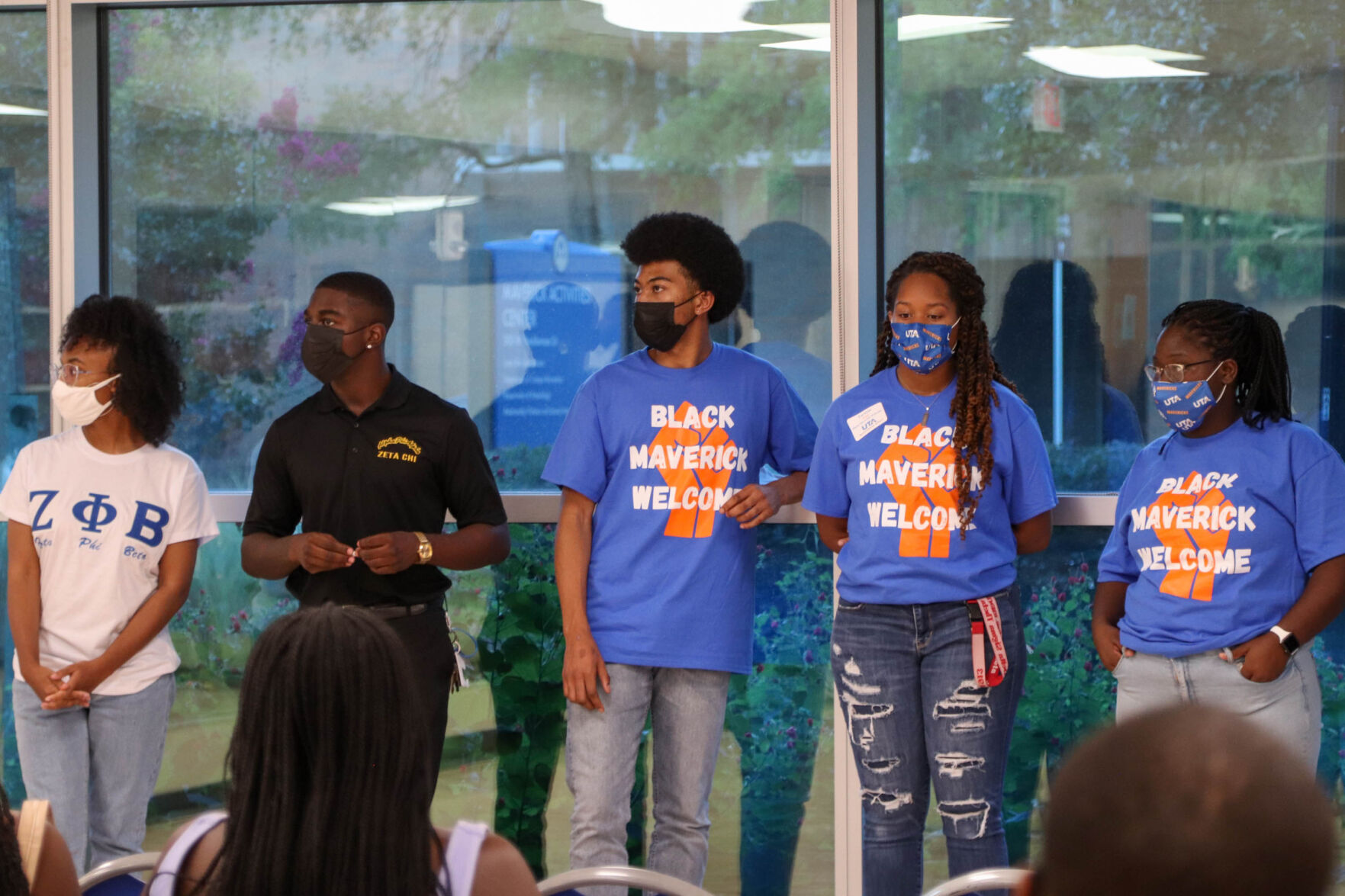 Photos: Black Maverick Welcome event helps UTA students of color navigate campus life